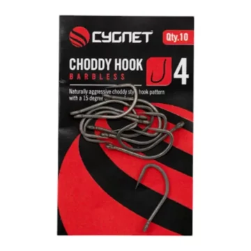 Cygnet - HOOK - BARBLESS - CHODDY SIZE 4 - Horog szakáll nélküli 