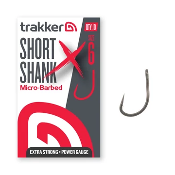 Trakker - HOOK - SHORT SHANK XS HOOKS SIZE 2 - Horog szakállas 
