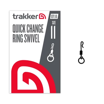 Trakker - TACKLE - QUICK CHANGE RING SWIVEL SIZE 11