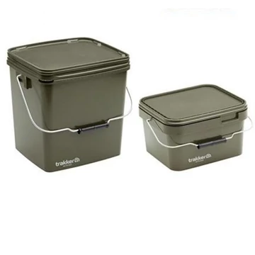 Trakker - OLIVE SQUARE CONTAINERS 17 LITRE - Kocka vödör
