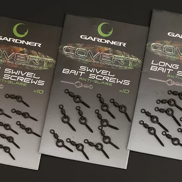 COVERT SWIVEL BAIT SCREWS - Forgóval ellátott csalitüske
