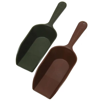 MUNGA SPOONS (pair) - 2 db etető lapát barna és zöld