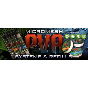 MICROMESH PVA SYSTEM ANTI-LADDER NARROW - 15mm átmérőjű PVA + adagolócső 7m