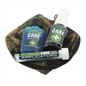 Gardner - INTENSIVE CARP CARE PACK IN DPM POUCH - Fertőtlenítő szett táskában