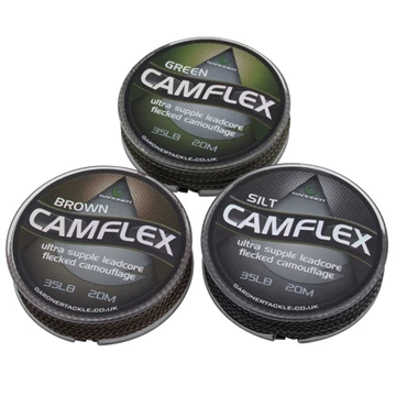 CAMFLEX LEADCORE 35lb GREEN 20m - ólombetétes zsinór