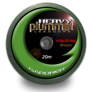 HEAVY PLUMMET LEADCORE GREEN 20m - ólombetétes zsinór