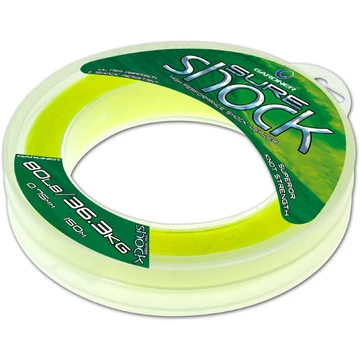 Gardner - SURESHOCK NEON YELLOW (22.5kg) 0.65mm150m - szilikonkezelt előtétzsinór neonsárga