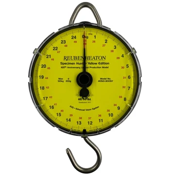 SPECIMEN HUNTER LIMITED EDITION (YELLOW) - 50kg/100g - Analóg mérleg