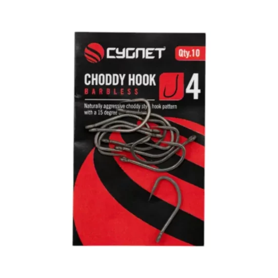 Cygnet - HOOK - BARBLESS - CHODDY SIZE 4 - Horog szakáll nélküli 