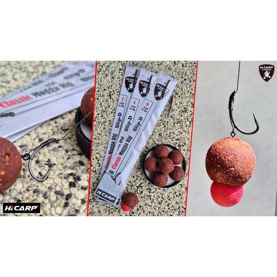 HiCARP - CLASSIC MUGGA RIG - SLIP D BARBED SIZE 4