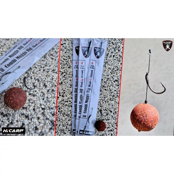 HiCARP - COMBI MUGGA RIG - NOT A KNOT BARBED