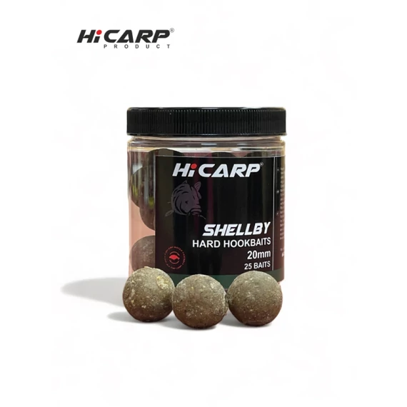 SHELLBY HARD HOOKBAITS 20mm (25db) - Kagylós-Halas Kikeményített Horogcsali