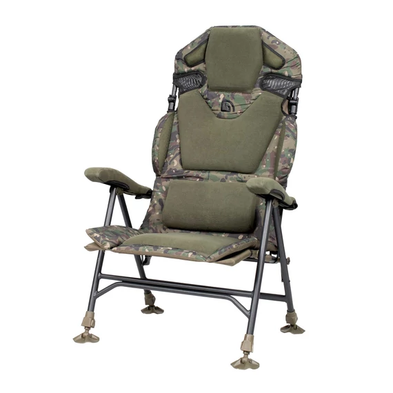 Trakker - LEVELITE CAMO LONGBACK RECLINER - Hosszú támlájú terepmintás szék