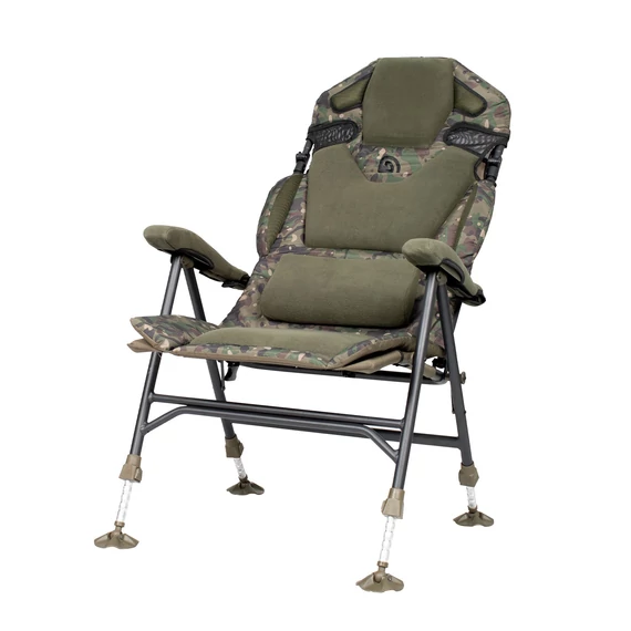 Trakker - LEVELITE CAMO LONGBACK RECLINER - Hosszú támlájú terepmintás szék