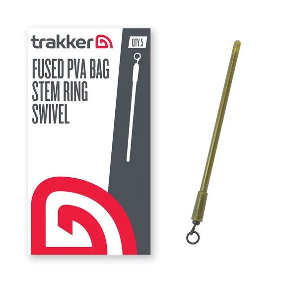 Trakker - TACKLE - FUSED PVA BAG STEM - RING SWIVEL