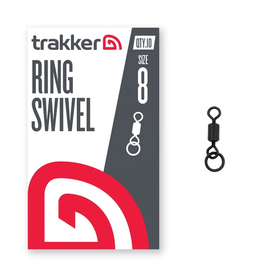 Trakker - TACKLE - RING SWIVEL SIZE 8