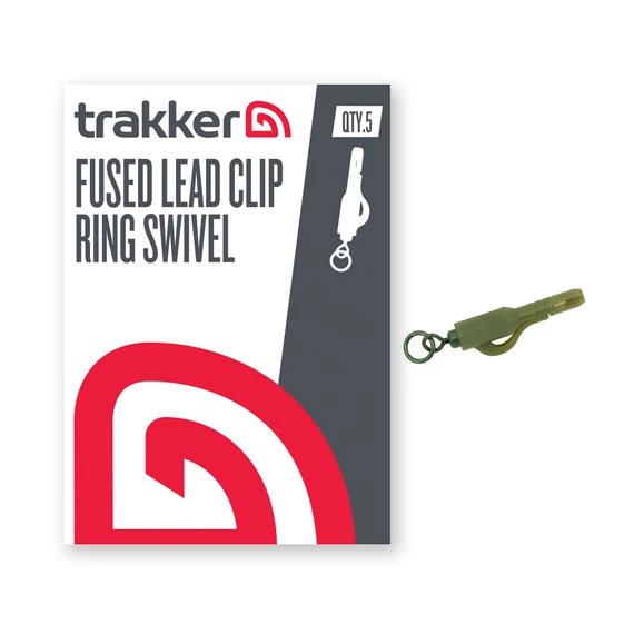 Trakker - TACKLE - FUSED LEAD CLIP RING SWIVEL