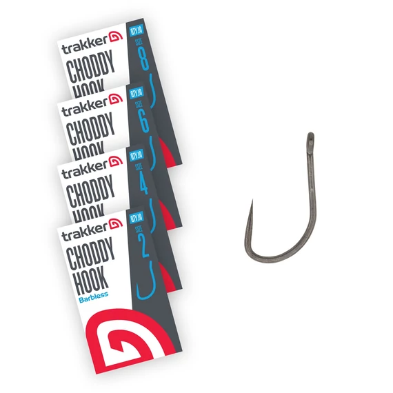 Trakker - HOOK - BARBLESS - CHODDY HOOKS SIZE - Horog szakáll nélküli