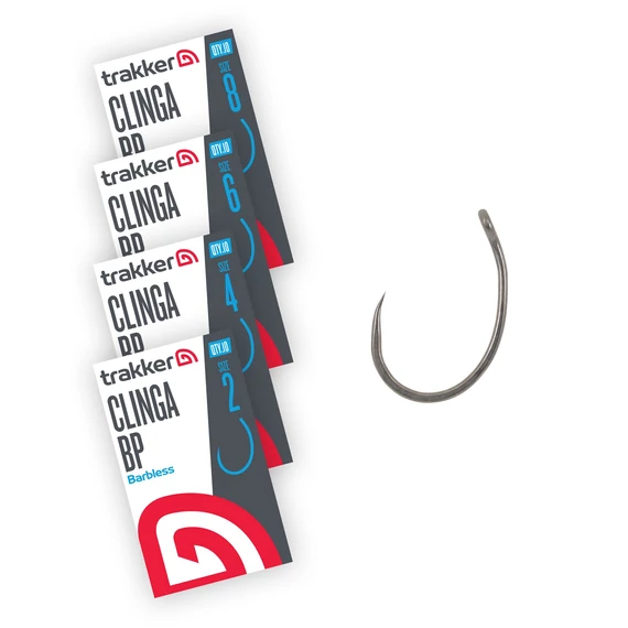 Trakker - HOOK - BARBLESS - CLINGA BP HOOKS SIZE - Horog szakáll nélküli 