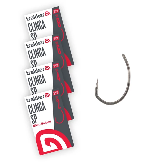 Trakker - HOOK - CLINGA SP HOOKS SIZE - Horog szakállas