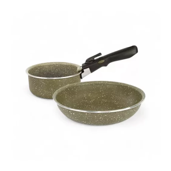 Trakker - ARMOLIFE - MARBLE COOKSET LARGE - 2 részes kerámia edény szett 