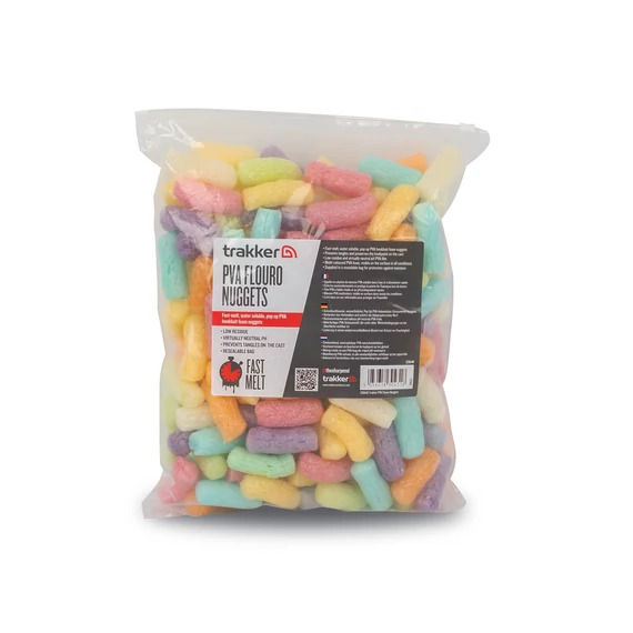 Trakker - PVA FLUORO NUGGETS - Oldódó, színes PVA habszivacs