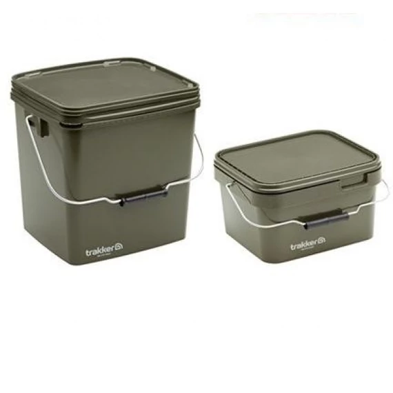 Trakker - OLIVE SQUARE CONTAINERS 17 LITRE - Kocka vödör