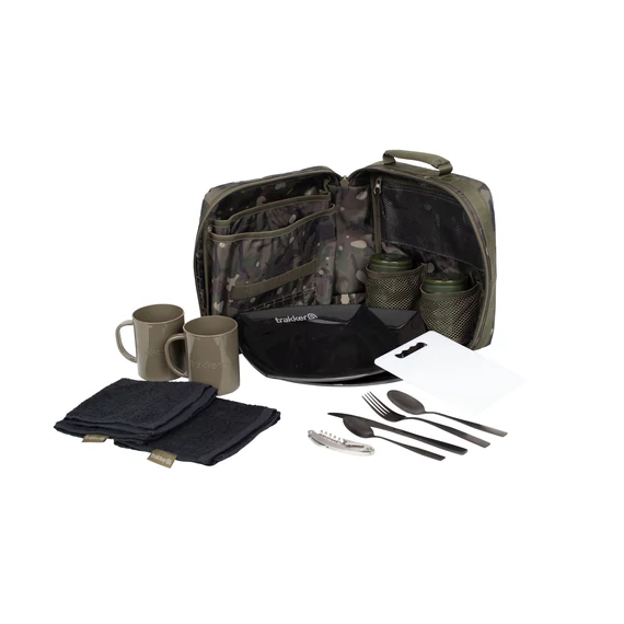 Trakker - NXC CAMO DELUXE FOOD SET - Terepmintás étkészlet