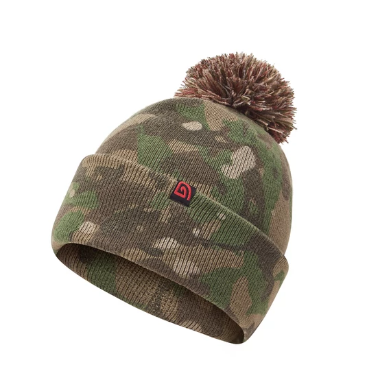 Trakker - CAMO BOBBLE HAT - Terepmintás téli sapka