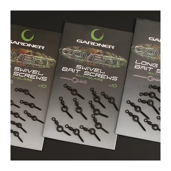 COVERT SWIVEL BAIT SCREWS - Forgóval ellátott csalitüske