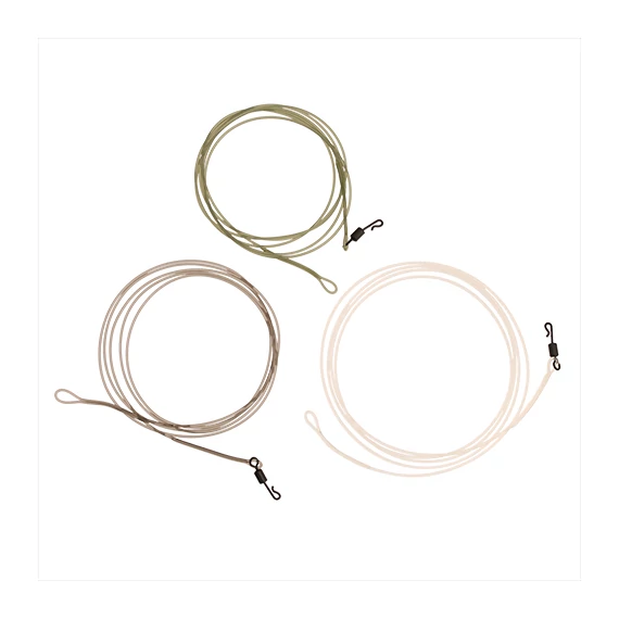 GARDNER - COVERT FUSED LOOP LEADER 1M - Gyors kapcsos fluorkarbon előtét
