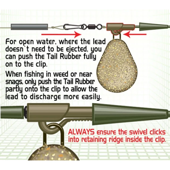 COVERT LEAD CLIPS
