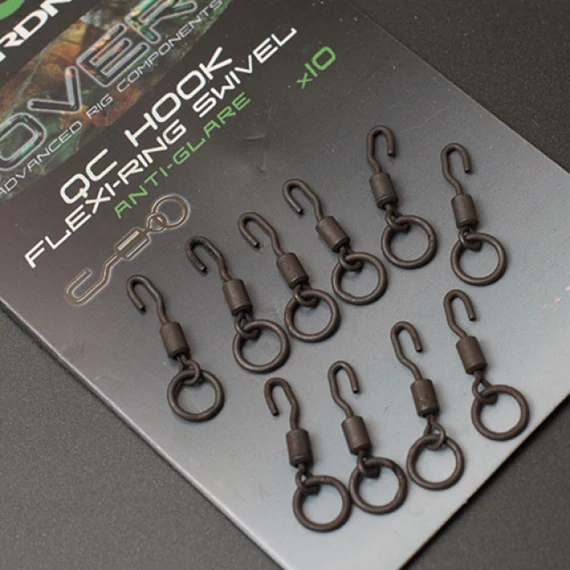 GARDNER - COVERT QC FLEXI RING HOOK SWIVEL SIZE 12