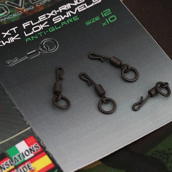 COVERT XT FLEXI-RING KWIK LOK SWIVELS 12