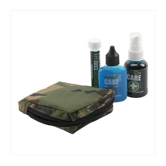 Gardner - INTENSIVE CARP CARE PACK IN DPM POUCH - Fertőtlenítő szett táskában