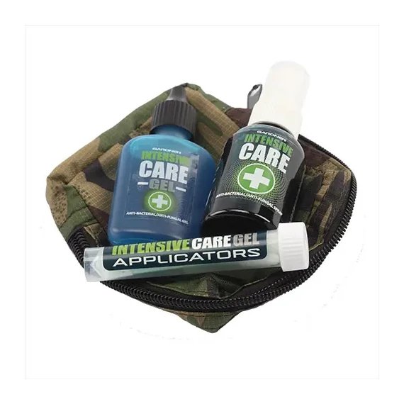 Gardner - INTENSIVE CARP CARE PACK IN DPM POUCH - Fertőtlenítő szett táskában