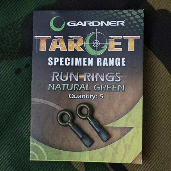 Gardner - TARGET RUN RINGS NATURAL - Szabadon futó ólom szerelék