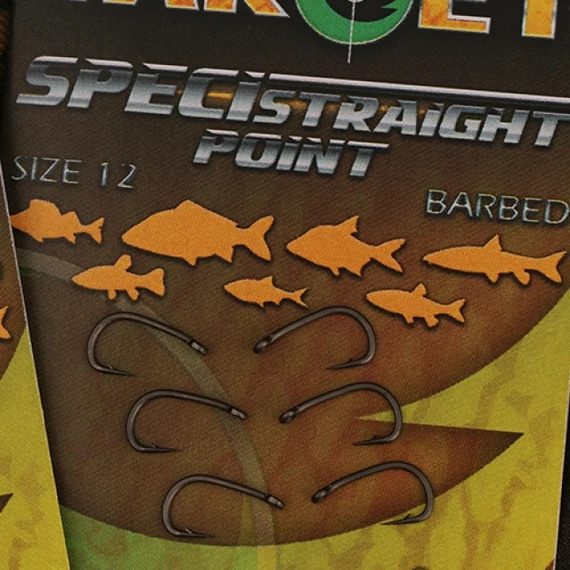 TARGET SPECI-STRAIGHT POINT HOOK (BARBED) - Horog szakállas