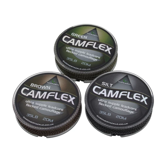 CAMFLEX LEADCORE 35lb GREEN 20m - ólombetétes zsinór