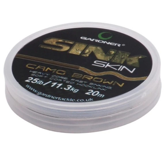 SINK SKIN 25lb (11.3kg) GREEN 20m - Bevonatos előke zsinór