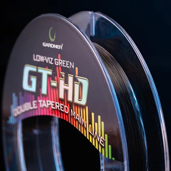 GT-HD DOUBLE TAPERED MAIN LINE LOW-VIZ GREEN 15LB 0.33-0.50mm - Főzsinór zöld