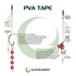 PVA TAPE - 16mm-es, erős PVA szalag 20m