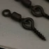 COVERT SWIVEL BAIT SCREWS - Forgóval ellátott csalitüske